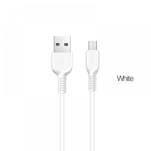 CAVO USB HOCO X20 MICRO USB BIANCO DA 2 METRI (BLISTERATO)