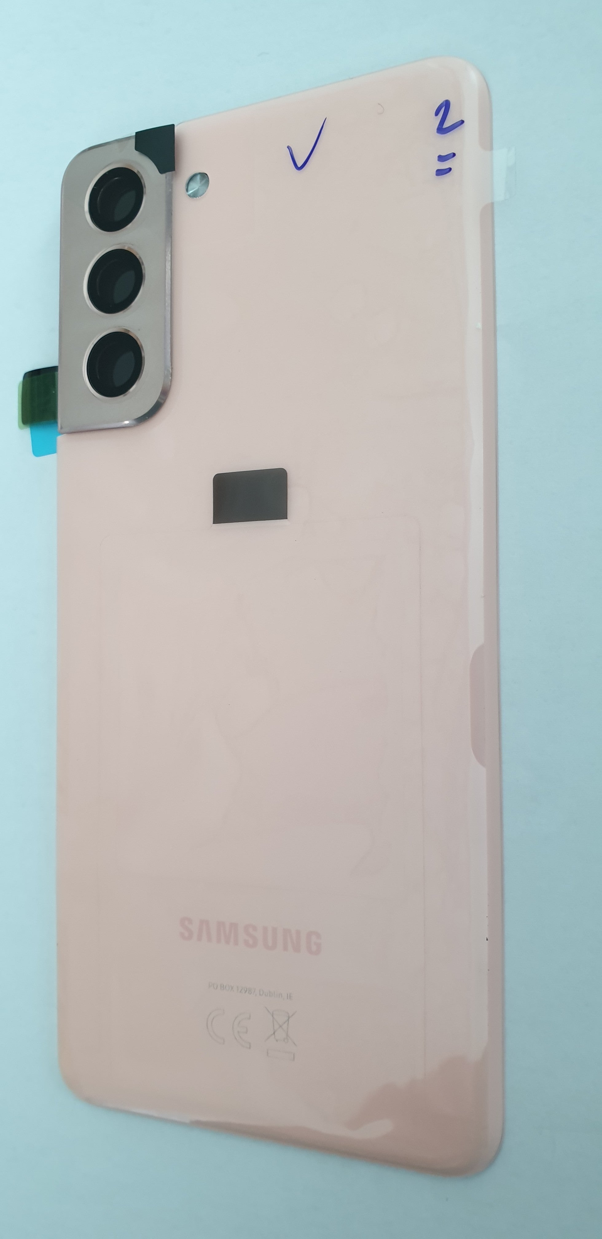 BACKCOVER SAMSUNG G991 S21 PINK ORIGINALE GH82-24519D