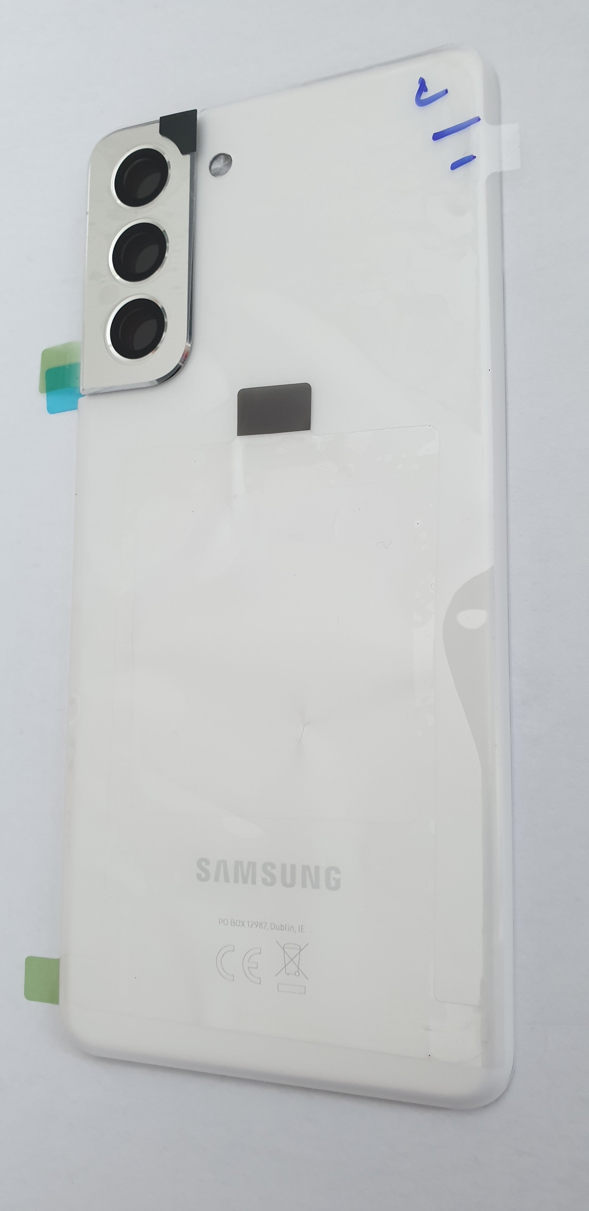 BACKCOVER SAMSUNG G991 S21 BIANCO ORIGINALE GH82-24519C
