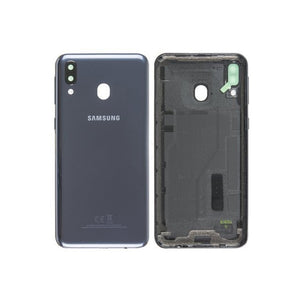 BACKCOVER SAMSUNG M205 M20 NERO ORIGINALE GH82-19215A
