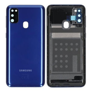 BACKCOVER SAMSUNG M215 M21 BLU ORIGINALE GH82-22609B