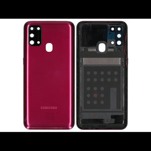 BACKCOVER SAMSUNG M315 M31 ROSSO ORIGINALE GH82-22412B
