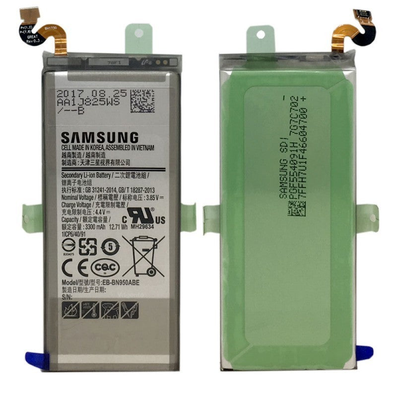 BATTERIA SAMSUNG N950 NOTE 8 EB-BN950ABE 3000 mAh ORIGINALE GH82-15090A
