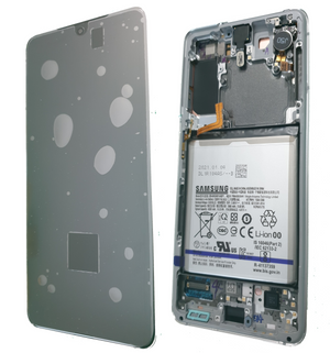 LCD SAMSUNG SM-G991 S21 BIANCO GH82-24716C