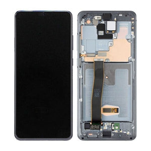 LCD SAMSUNG SM-G988 S20 ULTRA BIANCO GH82-22271C