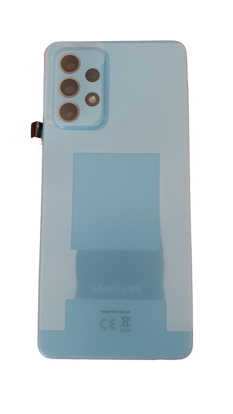 BACKCOVER SAMSUNG A526 A52 5G BLU ORIGINALE GH82-25225B
