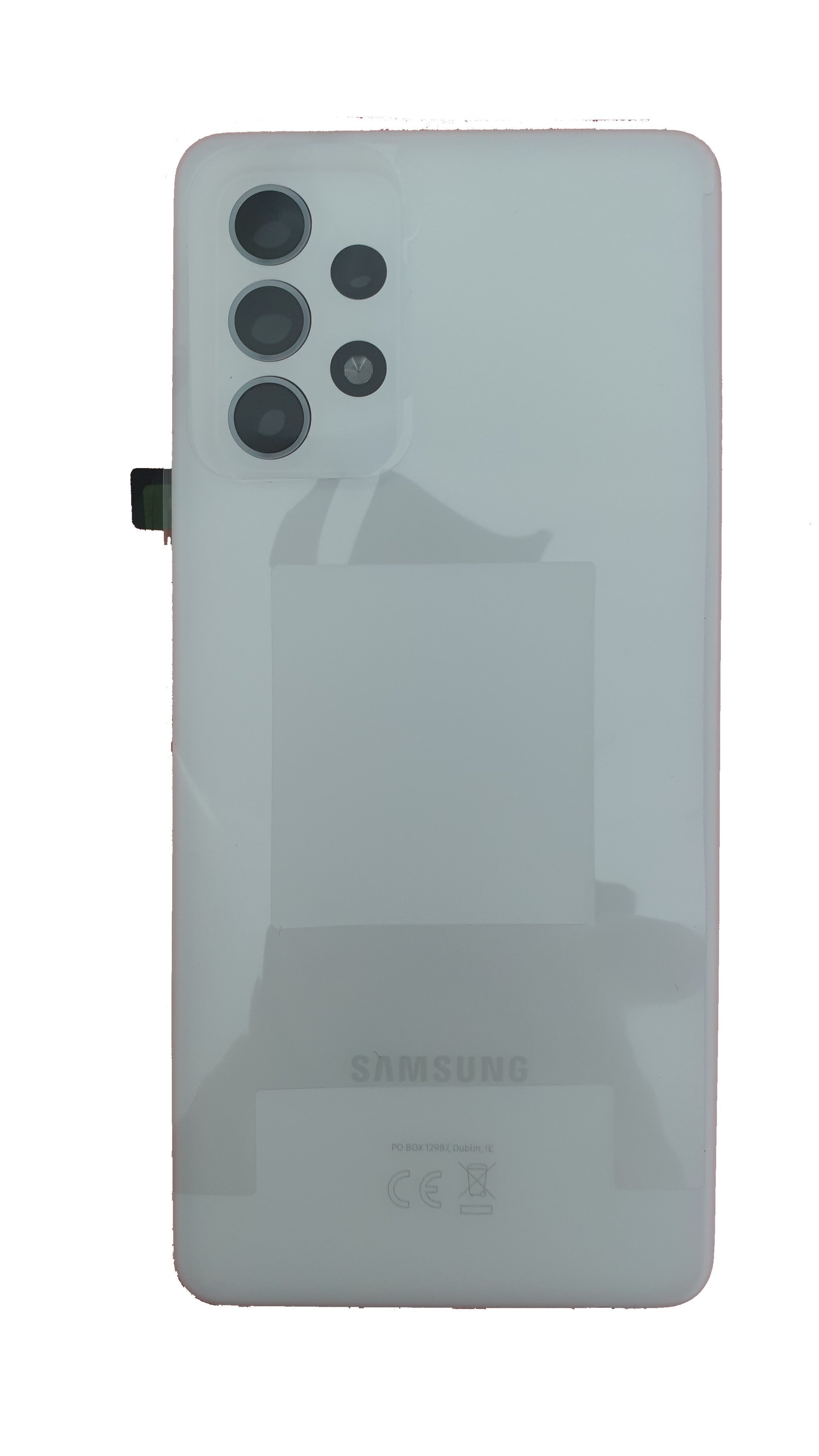 BACKCOVER SAMSUNG A526 A52 5G BIANCO ORIGINALE GH82-25225D
