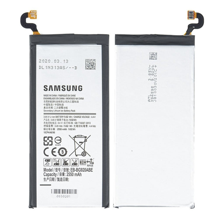 BATTERIA SAMSUNG G920 S6 ORIGINALE EB-BG920ABE GH43-04413B