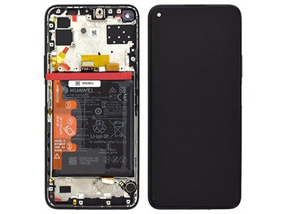 LCD ORIGINALE HUAWEI P40 LITE 5G NERO 02353SUN