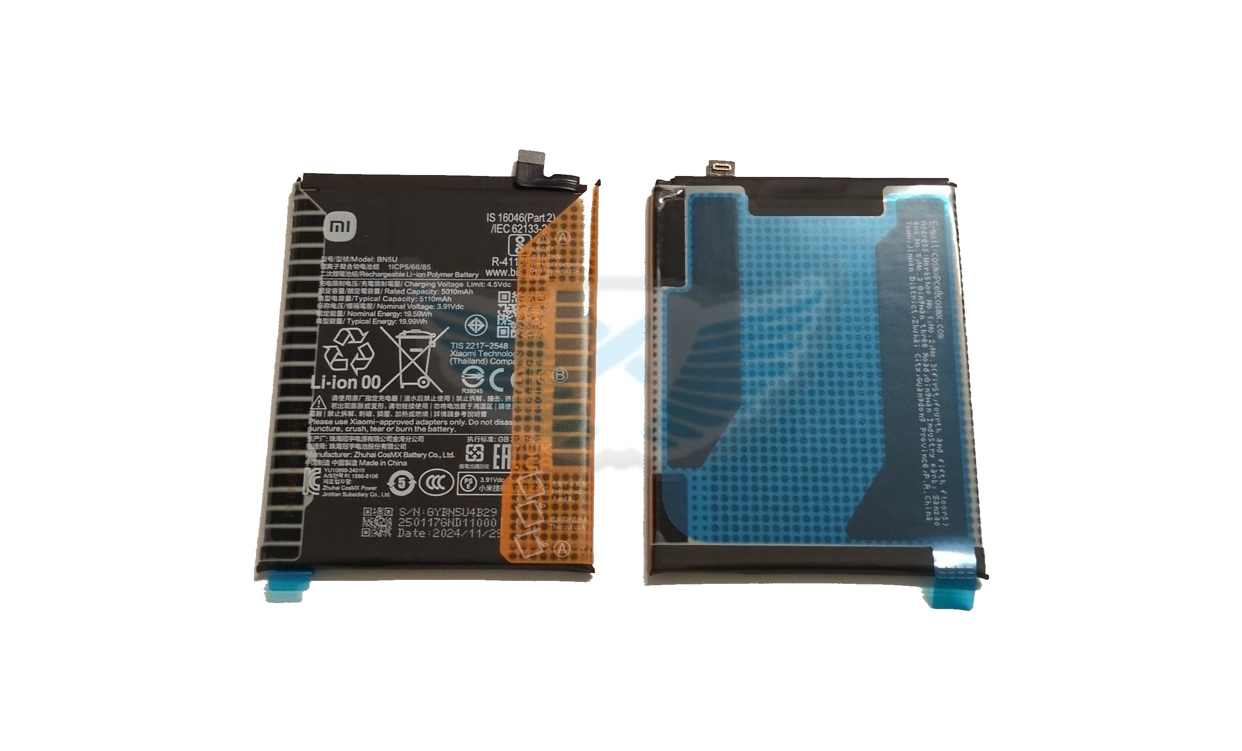 BATTERIA ORIGINALE BN5U XIAOMI REDMI NOTE 14 5G