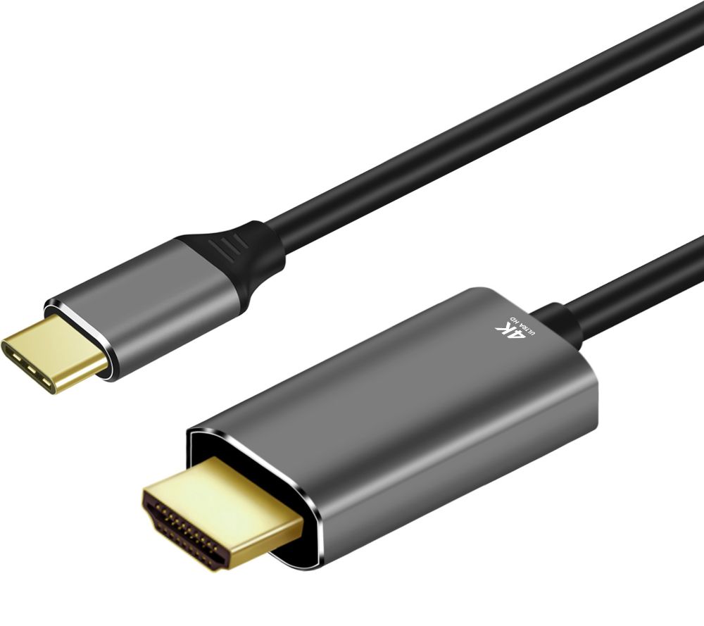CAVO HDMI ART C4-2 DA TYPE-C A HDMI 4K 60Hz 1,8mt GRIGIO (BLISTERATO)