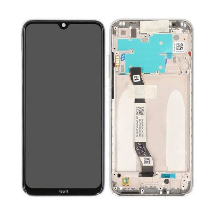 LCD XIAOMI REDMI NOTE 8 WHITE 5600040C3J00 ORIGINALE