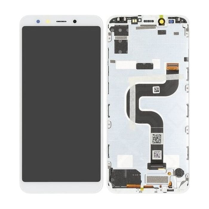 LCD XIAOMI MI A2/MI 6X WHITE 5604100430B6 ORIGINALE