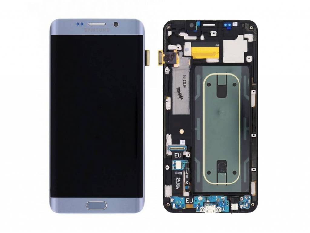 LCD SAMSUNG SM-G928 S6 EDGE PLUS SILVER GH97-17819D