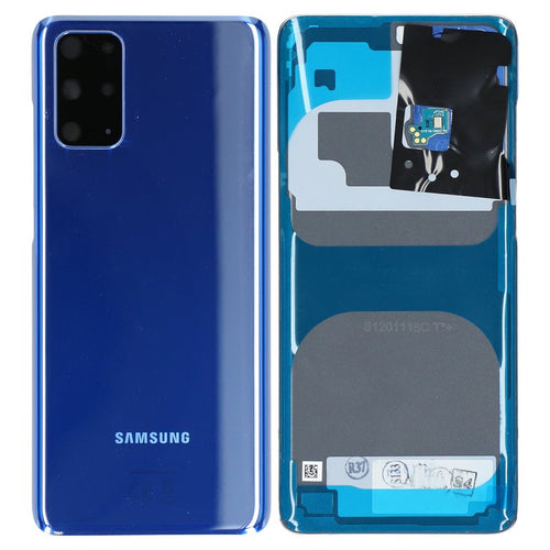 BACKCOVER SAMSUNG G986 S20 PLUS AURA BLUE ORIGINALE GH82-21634H