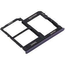 CARRELLO SIM SAMSUNG A315 A31 NERO