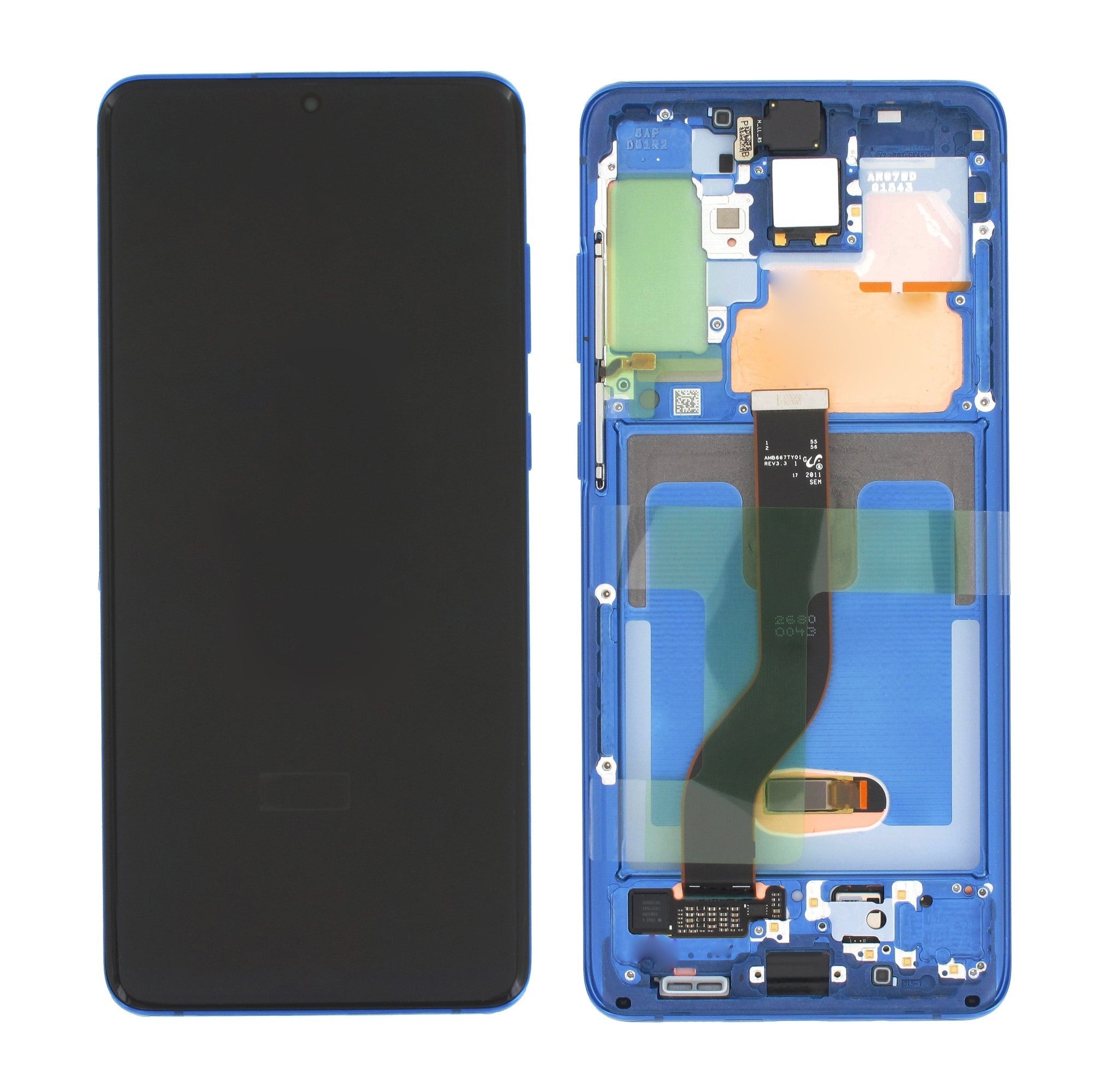 LCD SAMSUNG SM-G986 S20 PLUS AURORA BLU GH82-22134H