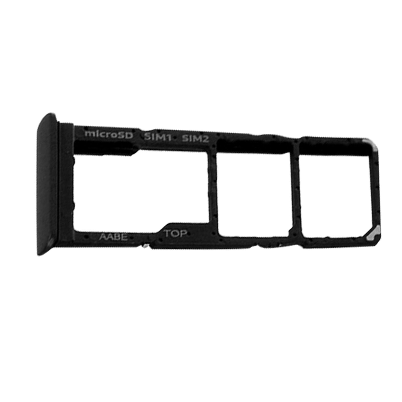 CARRELLO SIM SAMSUNG A125 A12 NERO