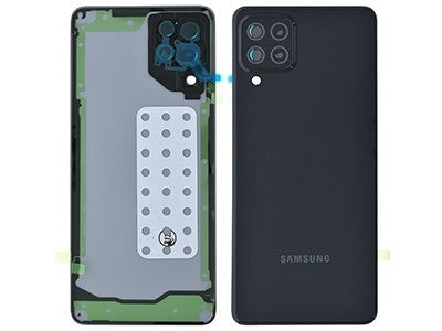 BACKCOVER SAMSUNG A225 A22 4G NERO ORIGINALE GH82-26518A