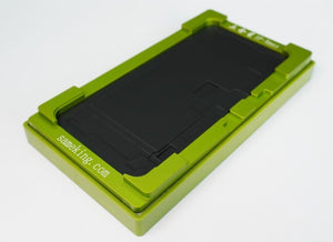 DIMA IN ALLUMINIO CON PAD DI ALLINEAMENTO IN GOMMA PER VETRO + OCA IPHONE 11 PRO