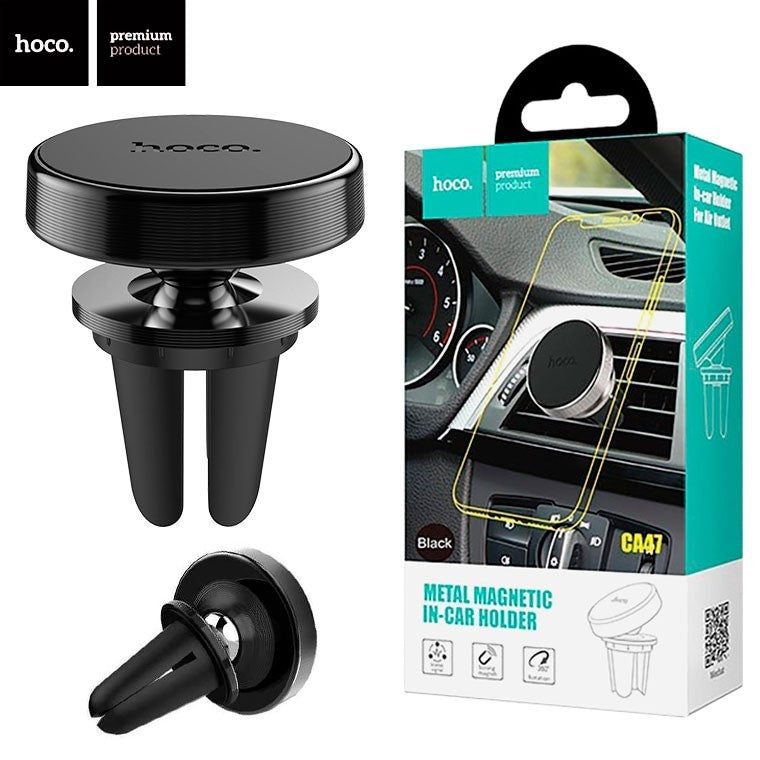 BASE/SUPPORTO DA AUTO HOCO CA47 NERO (BLISTERATO)