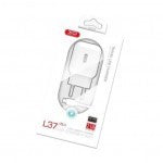 PRESA USB XO L37L SINGLE PORT + CAVO TYPE-C BIANCO 2.1A (BLISTERATO)