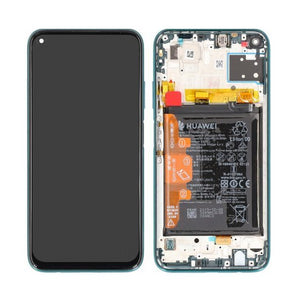 LCD ORIGINALE HUAWEI P40 LITE VERDE 02353KGA