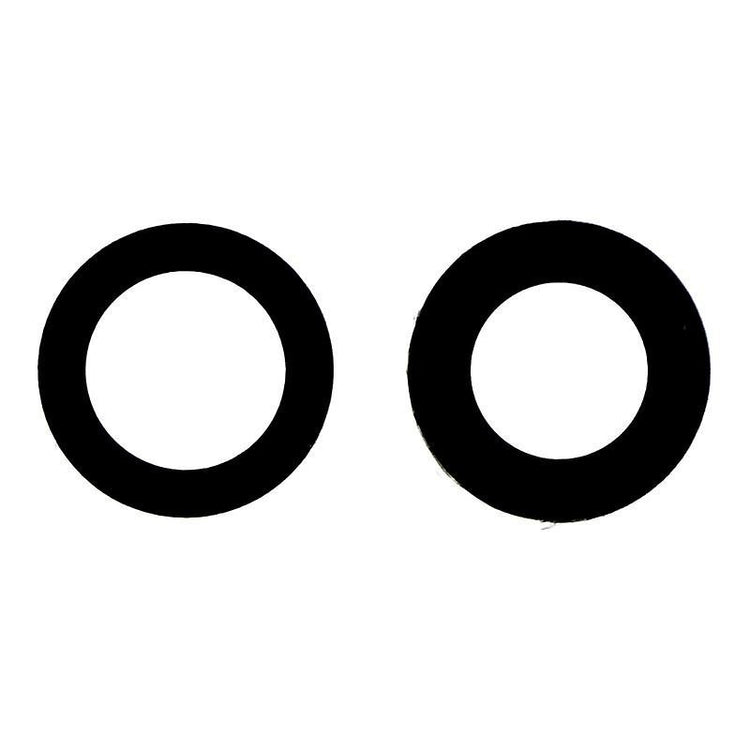 VETRO CAM POSTERIORE IPHONE 13 / 13 MINI NERO SENZA CORNICE (2 PEZZI)