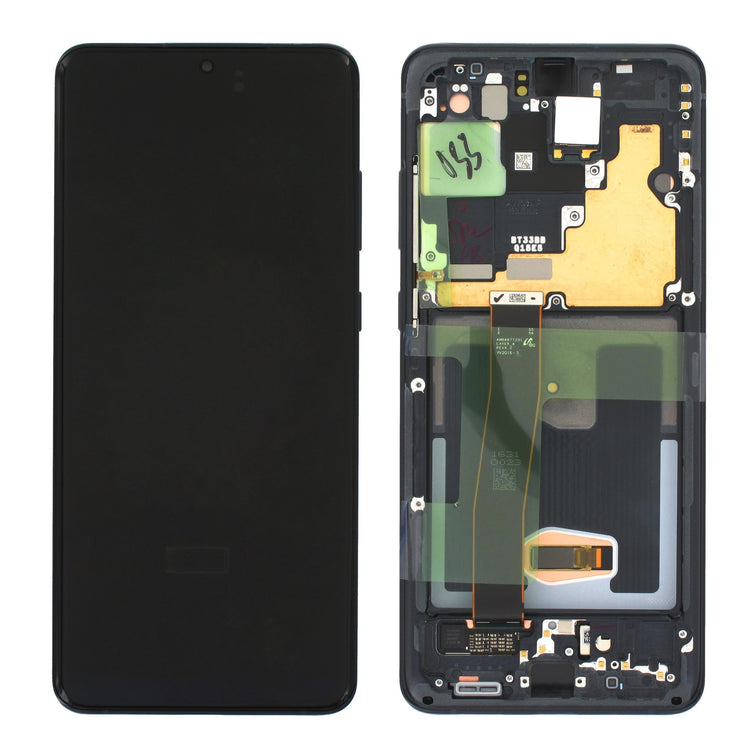 LCD SAMSUNG SM-G988 S20 ULTRA NERO NO FRONT CAMERA GH82-26032A