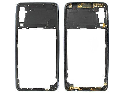 FRAME MIDDLE SAMSUNG A750 A7 2018 NERO ORIGINALE GH98-43585A