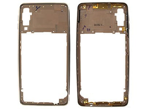 FRAME MIDDLE SAMSUNG A750 A7 2018 GOLD ORIGINALE GH98-43585C