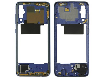 FRAME MIDDLE SAMSUNG A705 A70 BLU ORIGINALE GH97-23258C