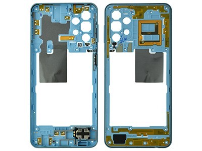 FRAME MIDDLE SAMSUNG A326 A32 5G BLU ORIGINALE GH97-25939C