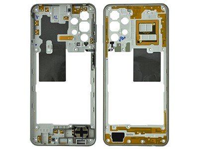 FRAME MIDDLE SAMSUNG A326 A32 5G BIANCO ORIGINALE GH97-25939B