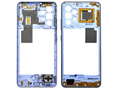 FRAME MIDDLE SAMSUNG A325 A32 4G VIOLET ORIGINALE GH97-26181D