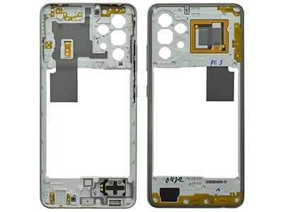 FRAME MIDDLE SAMSUNG A325 A32 4G BIANCO ORIGINALE GH97-26181B