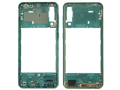 FRAME MIDDLE SAMSUNG A307 A30S VERDE ORIGINALE GH98-44765B