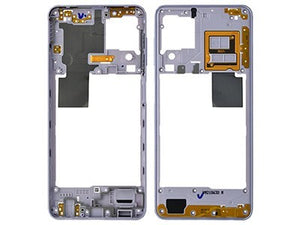 FRAME MIDDLE SAMSUNG A225 A22 4G VIOLET ORIGINALE GH98-46652C