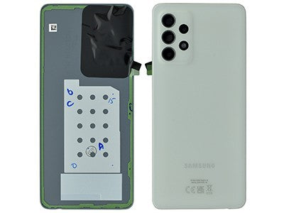 BACKCOVER SAMSUNG A528 A52S 5G BIANCO ORIGINALE GH82-26858D