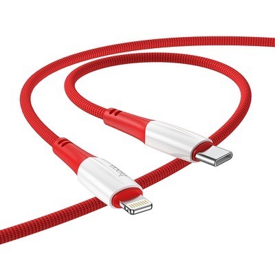 CAVO USB HOCO X70 TYPE-C/LIGHTNING ROSSO (BLISTERATO)