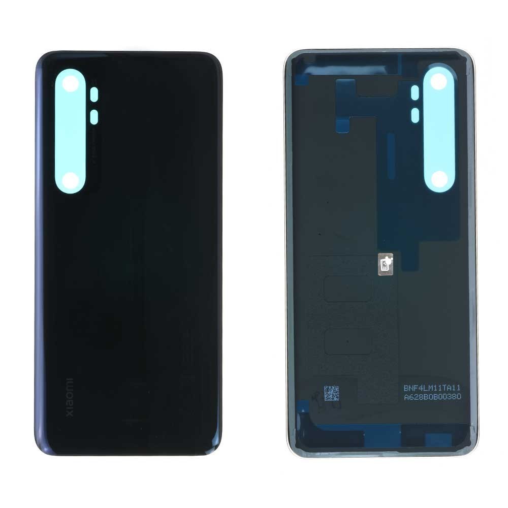 BACKCOVER XIAOMI MI NOTE 10 LITE NERO ORIGINALE 550500006P4J