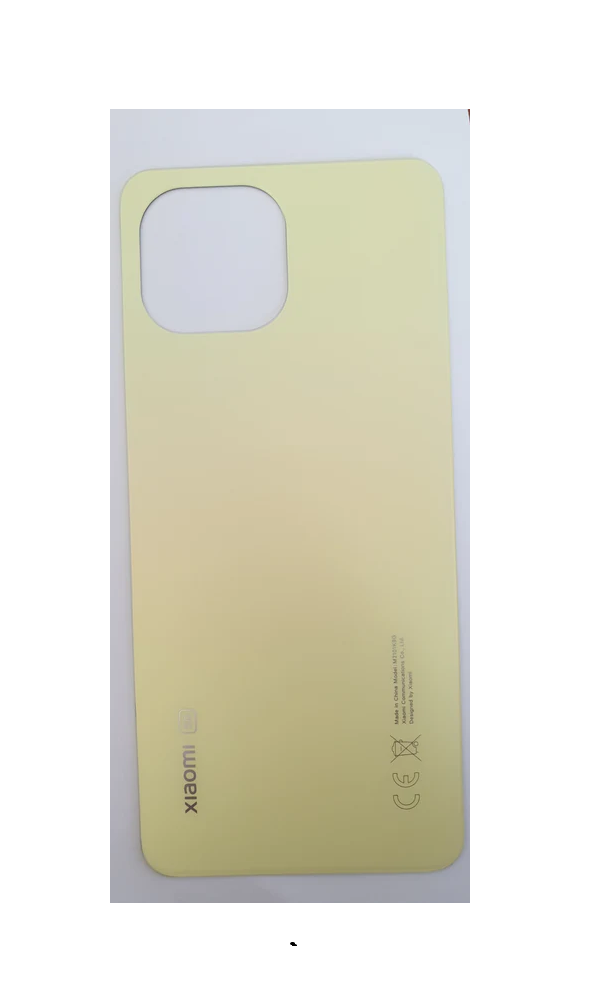 BACKCOVER XIAOMI MI 11 LITE 5G GIALLO ORIGINALE 550500011S1L