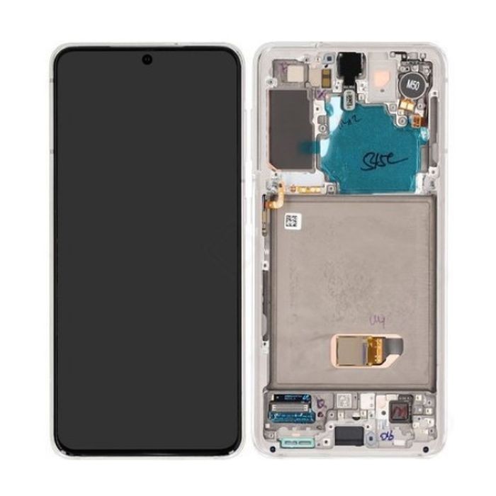 LCD SAMSUNG SM-G991 S21 BIANCO GH82-24544C