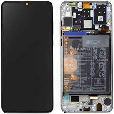 LCD ORIGINALE HUAWEI P30 LITE NEW EDITION BIANCO 02353FQB