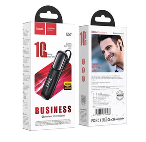 AURICOLARI HOCO BLUETOOTH E57 NERO (BLISTERATO)