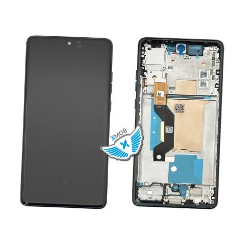 LCD MOTOROLA XT2505 MOTO EDGE 60 + FRAME BLU ORIGINALE 5D68C29943