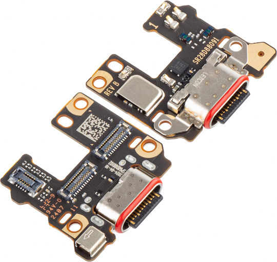 PCB DI RICARICA XT2307 MOTO EDGE 40 NEO ORIGINALE 5P68C23165