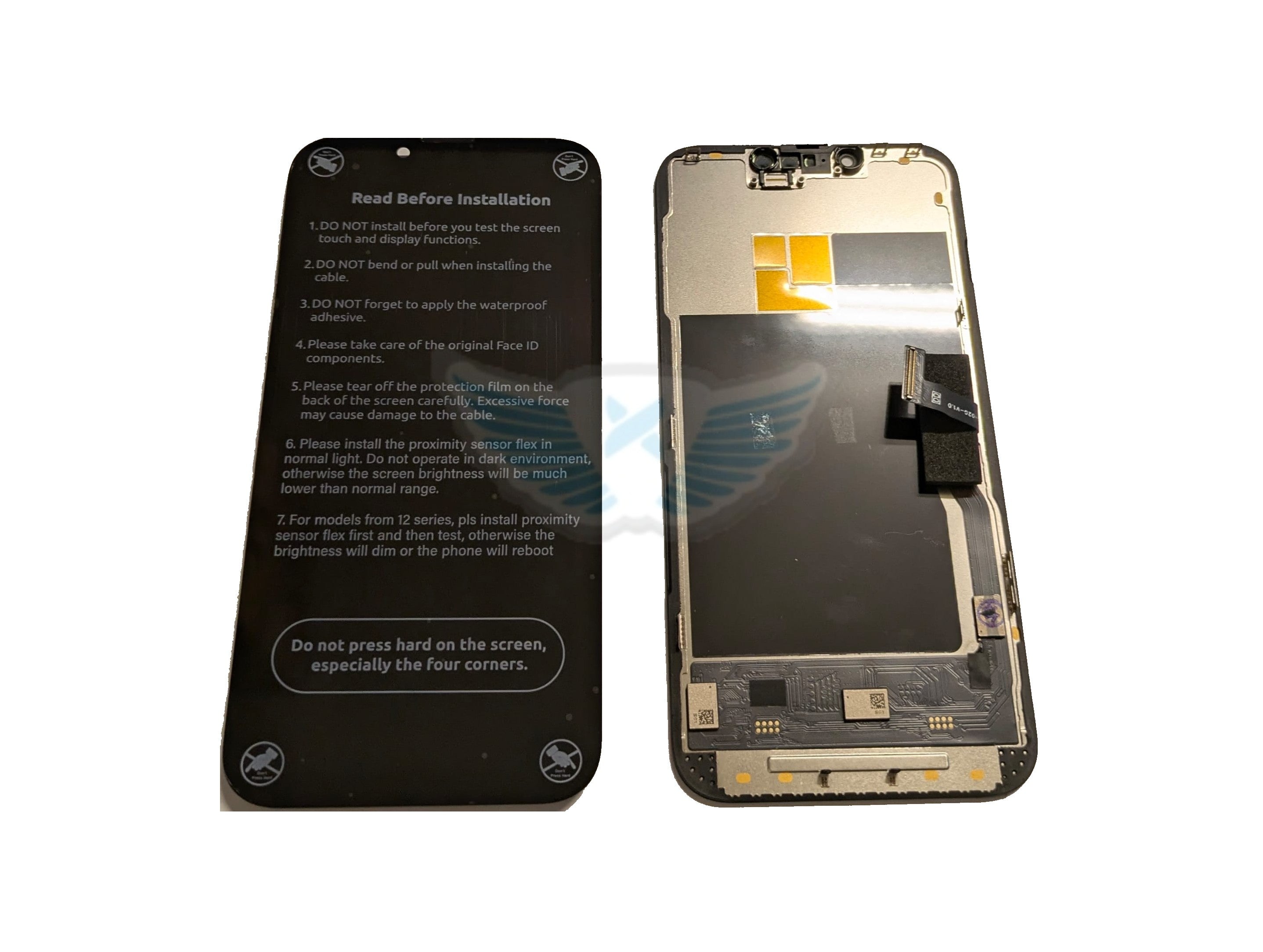 LCD APPLE IPHONE 13 PRO NERO (SOFT OLED 120Hz) AUTODIAGNOSTICABILE
