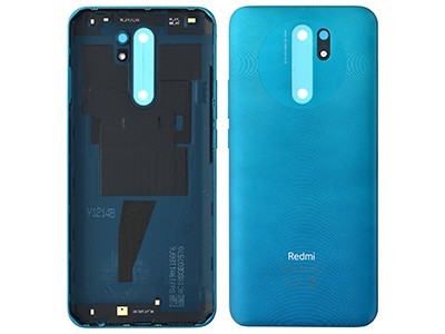 BACKCOVER XIAOMI REDMI 9 VERDE ORIGINALE 55050000K5K1