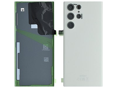 BACKCOVER SAMSUNG S908 S22 ULTRA BIANCO ORIGINALE GH82-27457C